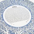 Blooming Tree Ketubah Circle in Dusty Blue by Melanie Dankowicz For Cheap