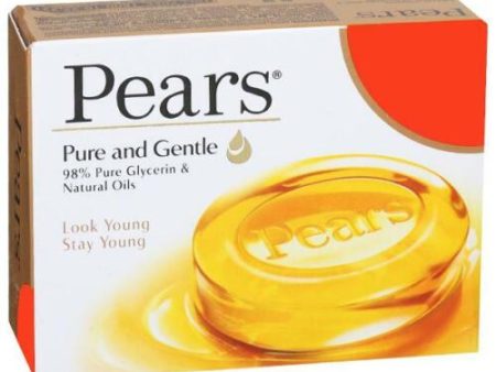 4x Pears Pure And Gentle Soap - 100g | soft & moisturized skin - Pack of 4 For Discount