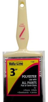 Linzer 1105-3 Valu Line 3-In. Ivory-Handled Utility Paint Brush For Cheap