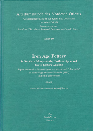 Iron Age Pottery - in Northern Mesopotami, Northern Syria and South-Eastern Anatolia. (AVO 10) Cheap