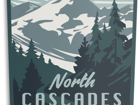 North Cascades National Park Sticker Hot on Sale