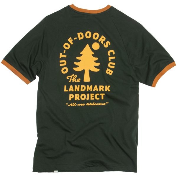 Out-of-Doors Club Unisex Short Sleeve Raglan Ringer Tee w  Pocket Online