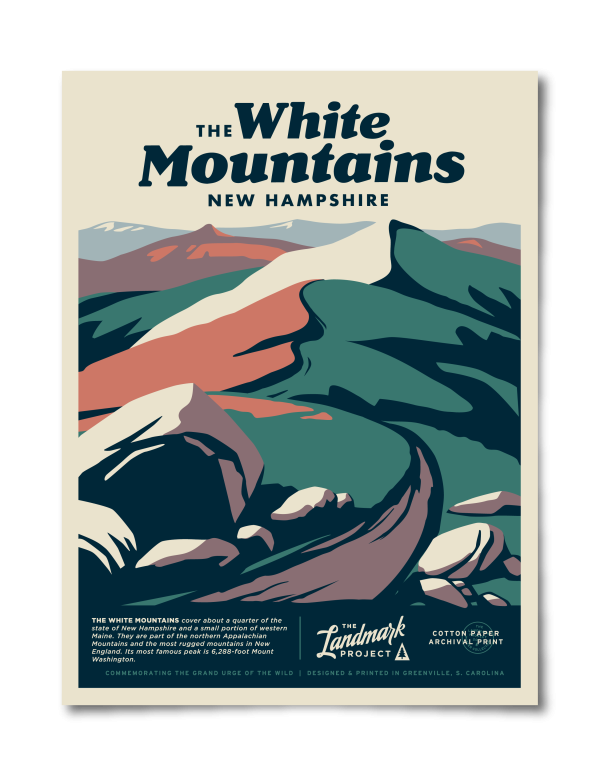 White Mountains Poster Online Hot Sale