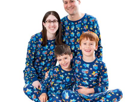 2024 Tie Dye Hanukkah Pajamas Cheap