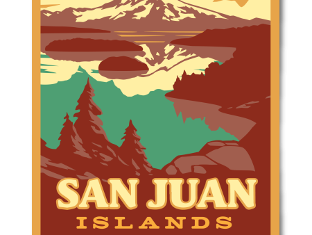 San Juan Islands National Historical Park Poster Discount