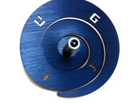 3D Blue Spiral Dreidel on Sale