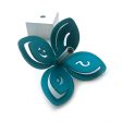 Adi Turquoise Flower Dreidel Discount