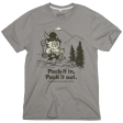 Pack It In, Pack It Out Unisex Short Sleeve Tee Sale