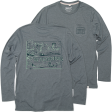 Explore Wyoming Unisex Long Sleeve Pocket Tee Online