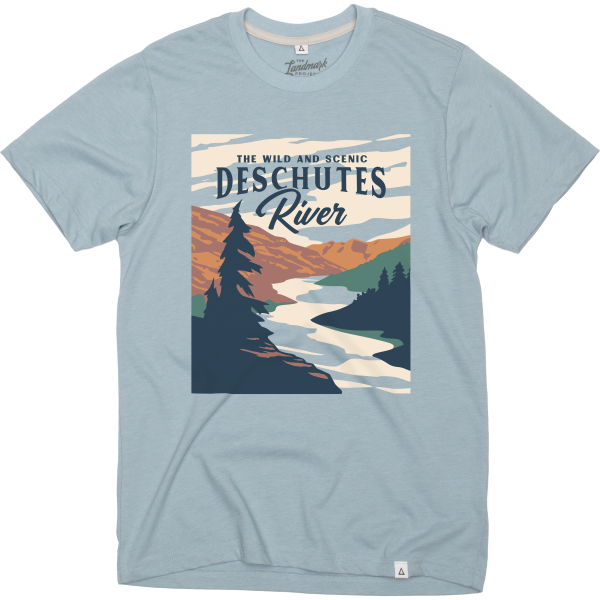 Deschutes River Unisex Short Sleeve Tee Online now