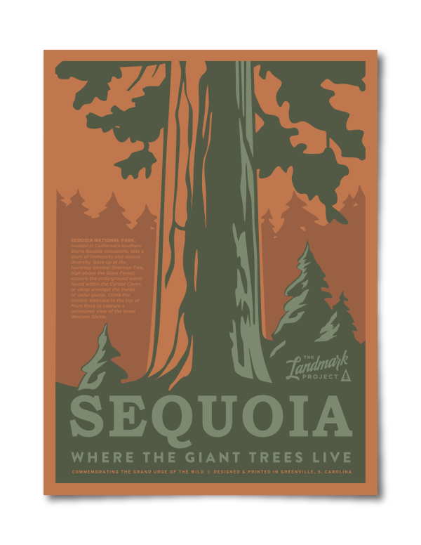 Sequoia National Park Poster Sale