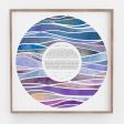 Abstract Waves Paper Cut Ketubah by Adriana Saipe Online Hot Sale