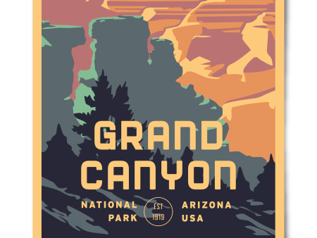 Grand Canyon National Park South Rim Poster Supply