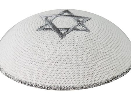 Knit Kippah With Star Of David Online