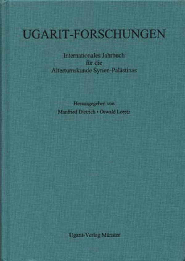 Ugarit-Forschungen 36 (2005) For Cheap