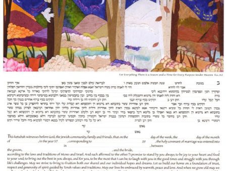 Seasons Ketubah by Jackie Olenick Online Sale