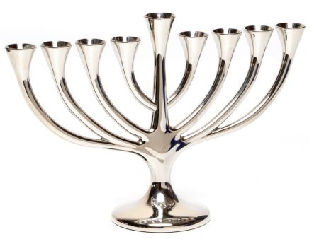 Silver Tree Menorah on Sale