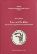 Form und Funktion. Kunstwerke als politisches Ausdrucksmittel. (Eikon 2) on Sale