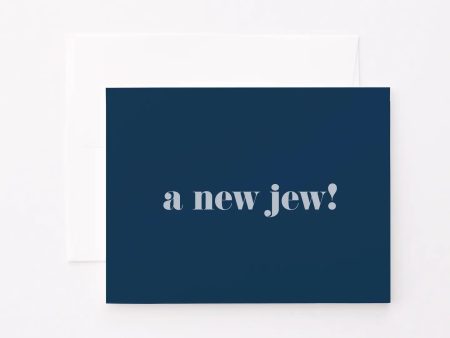 A New Jew! Blue Card Hot on Sale