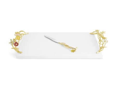 Wildflowers Cheeseboard w Knife Online