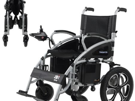 Zip r Transport Lite Folding Electric Wheelchair For Sale