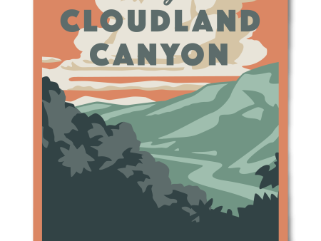 Cloudland Canyon State Park Poster Cheap