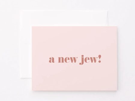 A New Jew! Pink Card Supply