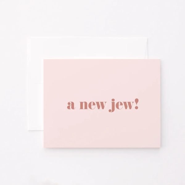 A New Jew! Pink Card Supply