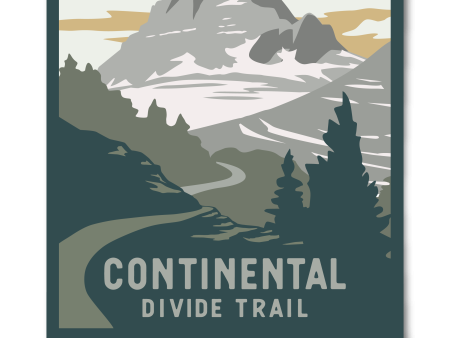 Continental Divide Trail Poster Online