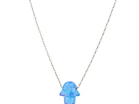 16  Opal Hamsa Pendant For Cheap