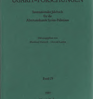 Ugarit-Forschungen 29 (1997) Online now
