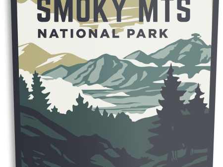 Smoky Mountains National Park Sticker Online Hot Sale