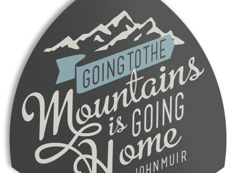 Going to the Mountains Sticker Online Hot Sale