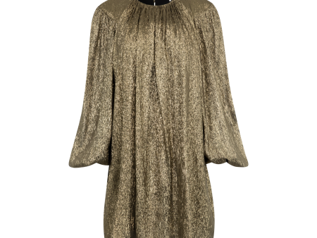 GOLD MINI DRESS (WOMENS) Discount