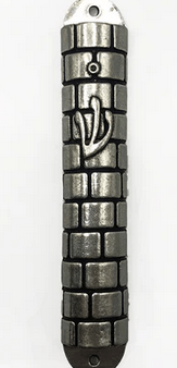 Wall Pewter Mezuzah Supply