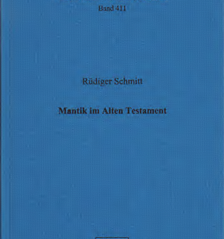 Mantik im Alten Testament. (AOAT 411) on Sale