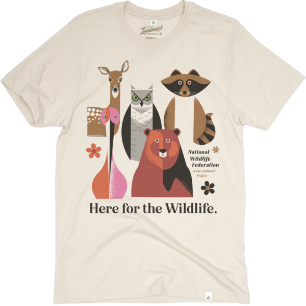 Here for the Wildlife Unisex Short Sleeve Tee Online now