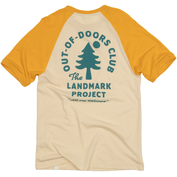 Out-of-Doors Club Unisex Short Sleeve Raglan Ringer Tee w  Pocket Online