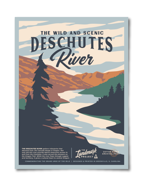 Deschutes River Poster on Sale