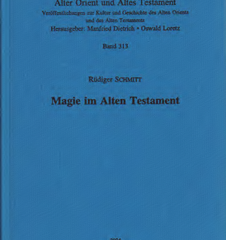 Magie im Alten Testament (AOAT 313) Hot on Sale