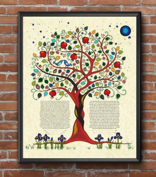 Tree of Life II Ketubah by Karla Gudeon Hot on Sale