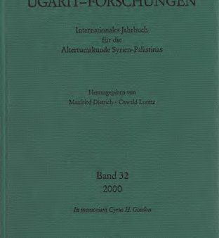 Ugarit-Forschungen 32. In memoriam Cyrus H. Gordon (2001) Fashion