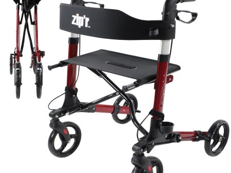 Zipr Rambler Rollator Walker with Seat Discount