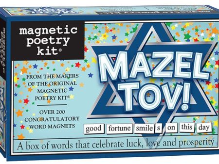 Mazel Tov Magnetic Poetry For Discount