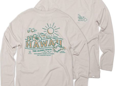 Explore Hawaii Unisex Long Sleeve Pocket Tee Fashion