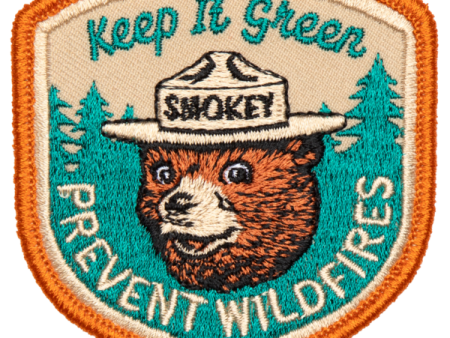 Keep It Green Embroidered Patch on Sale