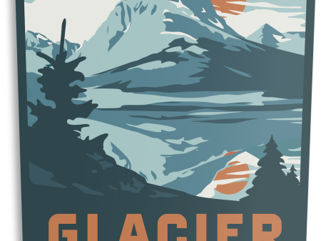 Glacier National Park Sticker Online Hot Sale