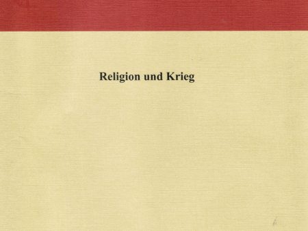 Religion und Krieg. (MARG 22) Hot on Sale