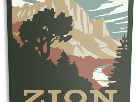 Zion National Park Sticker Online