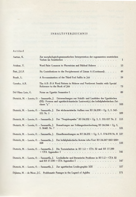 Ugarit-Forschungen 7 (1975) For Discount